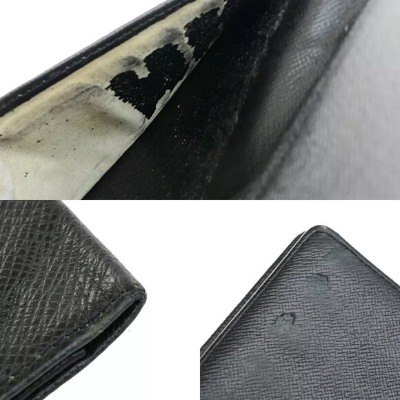 LOUIS VUITTON Logo 4 Set Long Wallet Monogram Damier Azur Epi Taiga - Picture 5 of 13